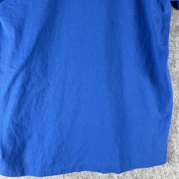 VTG The Disney Store Frankfurt T-Shirt Mens Large Blue Mickey Ireland Made 90s - Picture 10 of 12